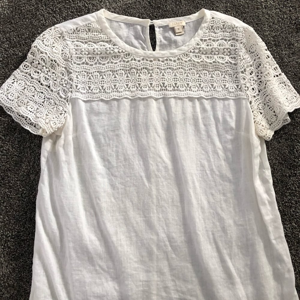 J crew summer blouse